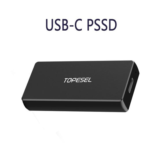 Portable External SSD USB-C Solid State Flash Drive (120G/250G