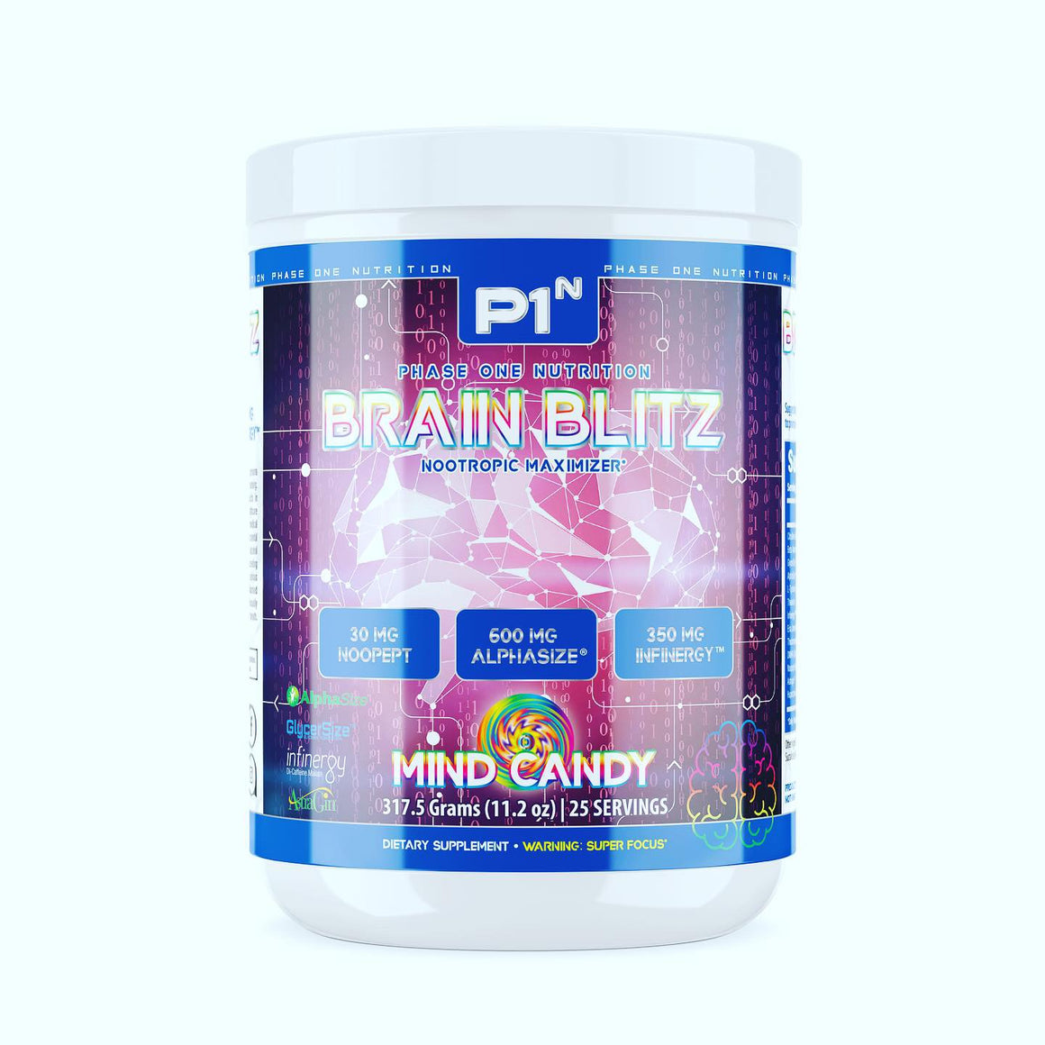 Brain Blitz PreWorkout PHASE ONE NUTRITION Any Body