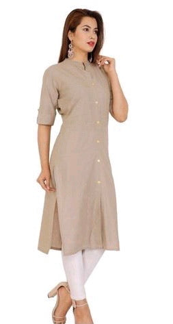 Princess cut flex cotton kurti – Aabharana