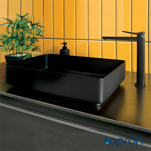 deck mounted basin taps