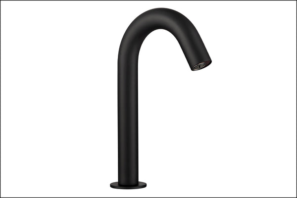 Deck Mounted Black Sensor Tap