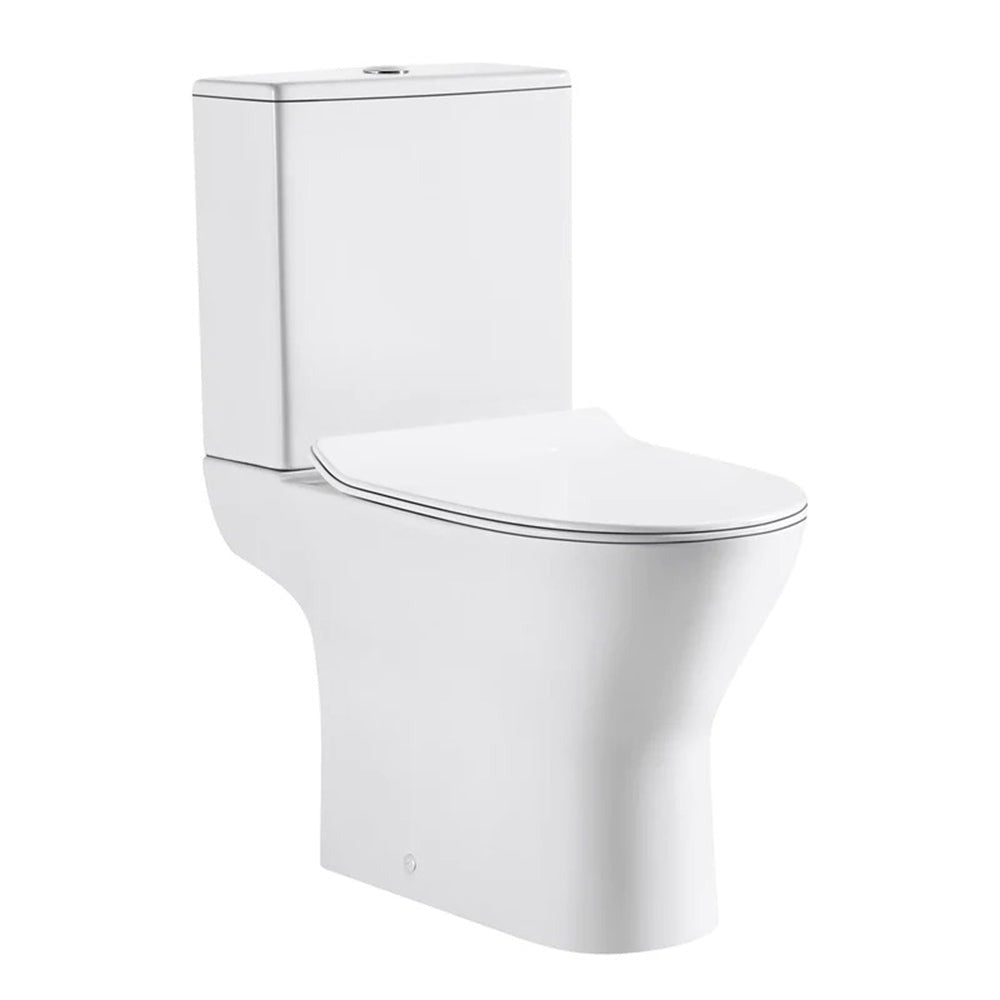 Rimless Back to Wall Coupled Toilet