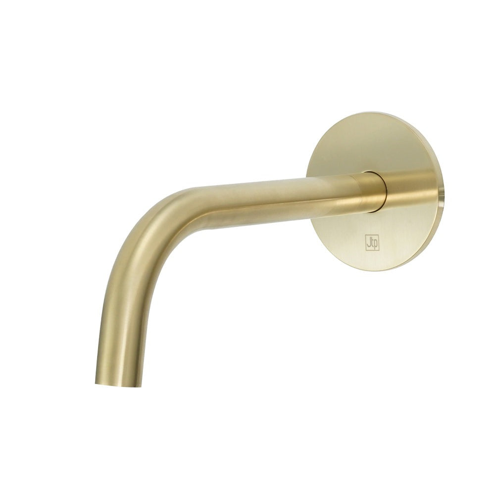 Gold Slim Wall Mounted Bath/Basin Spout
