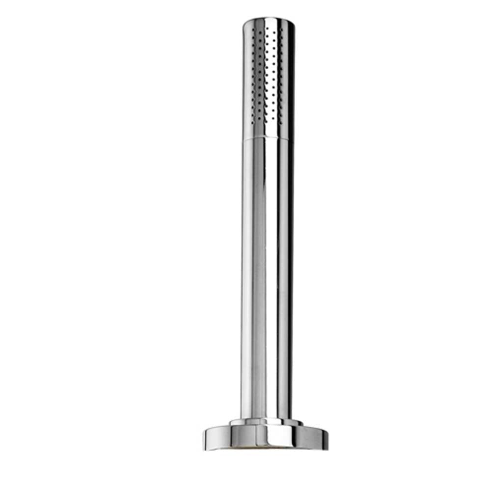 Slim Shower Handle with Extractable Shower Hose and Overflow - Chrome