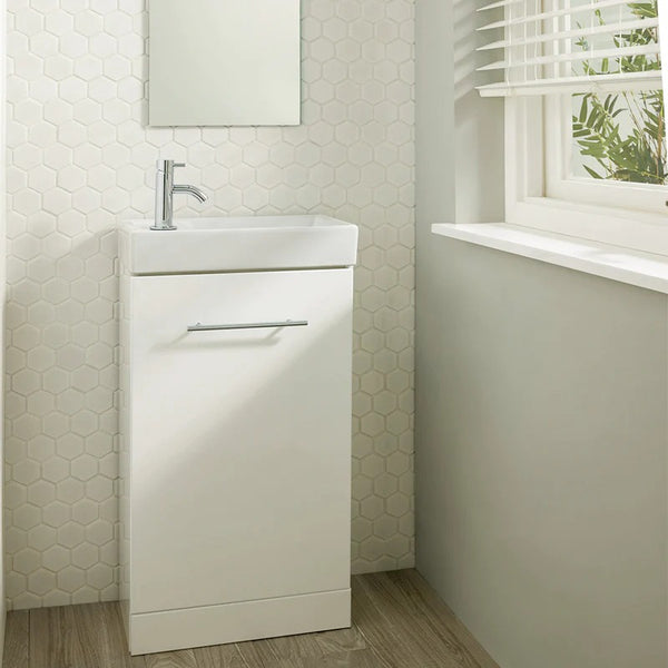 Cloakroom Vanity Unit tapron