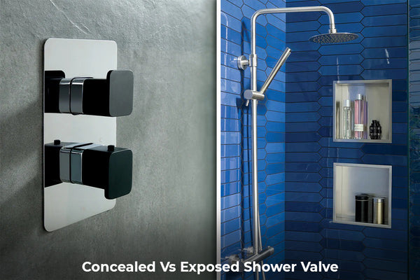 concealed shower valves, you can easily get your bathroom