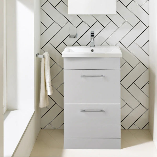 Bathroom Vanity Unit Colour Options White