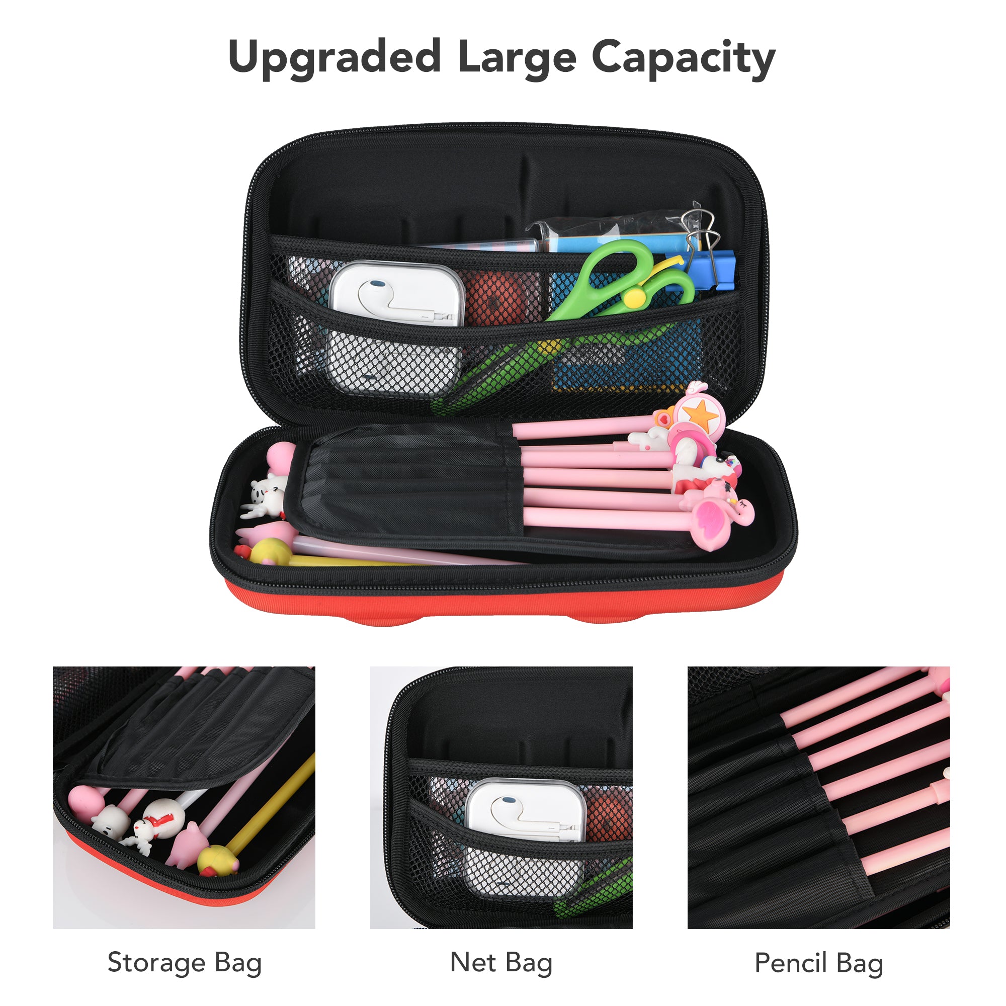 School Pencil Case Large Capacity