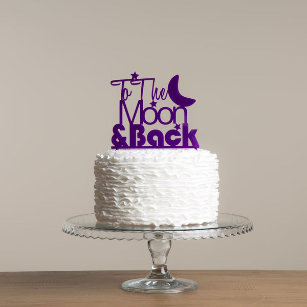 Free Free 144 Love You To The Moon And Back Cake Topper Svg SVG PNG EPS DXF File