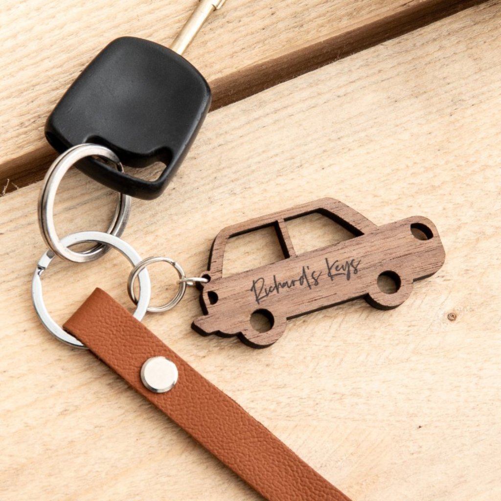 personalised wooden car