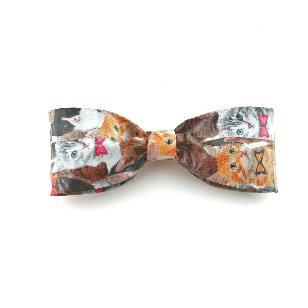 Cool Clip On Bow Ties For Boys Crazy Cat Bowtie For Men Unique