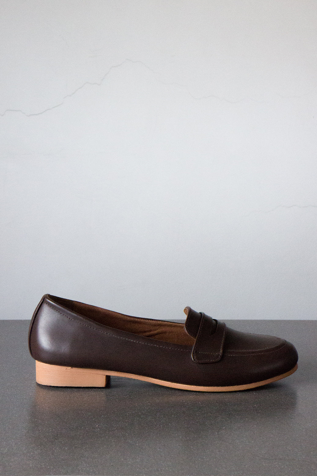 andanté | The Penny Loafer in Dark Brown