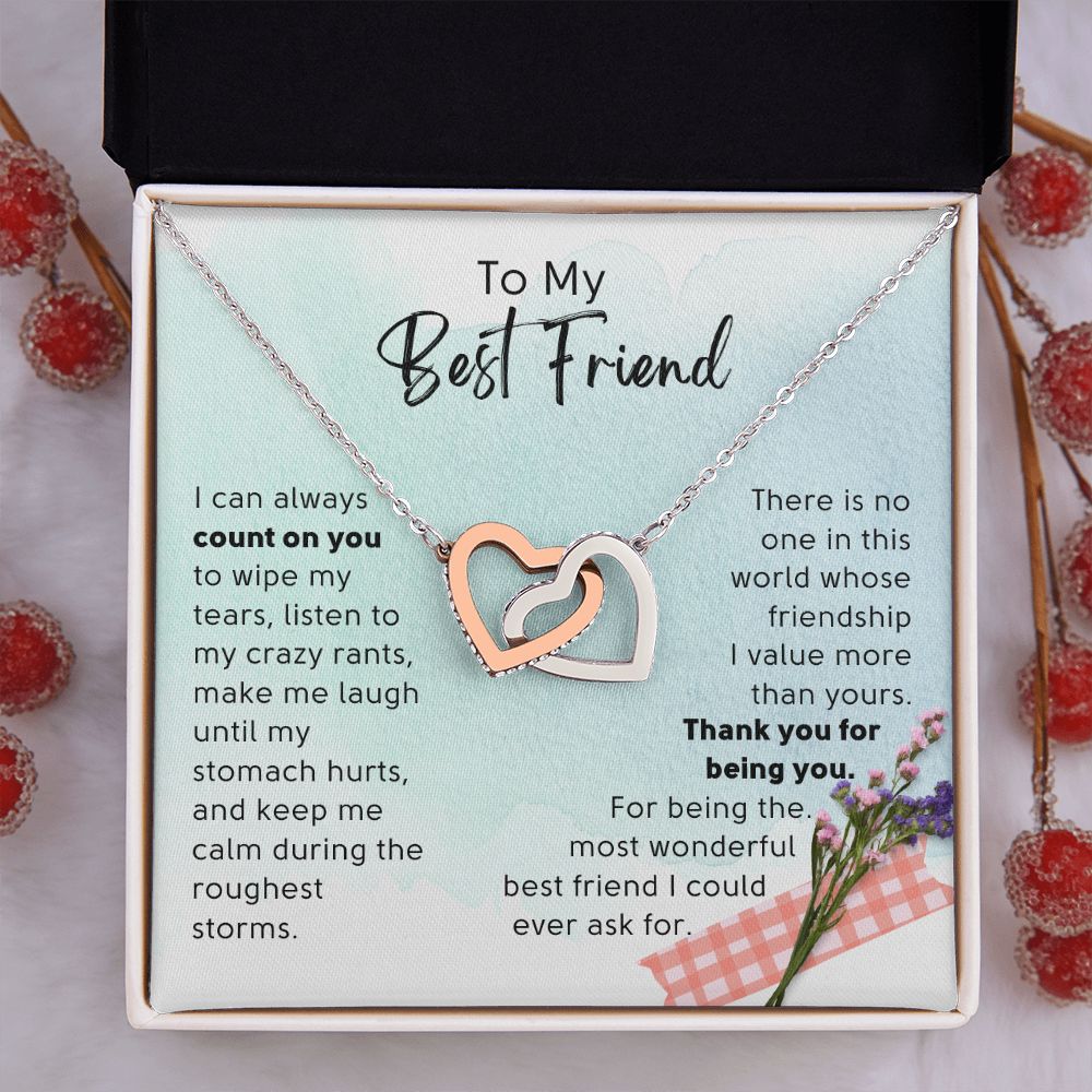 interlocking friendship necklace