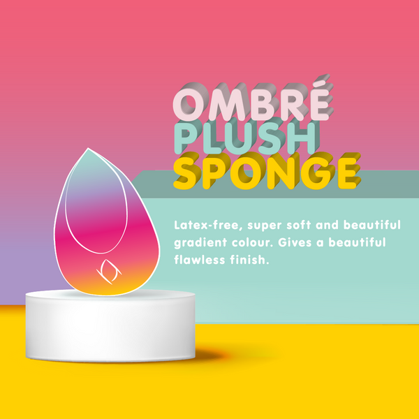 Ombré Plush Sponge