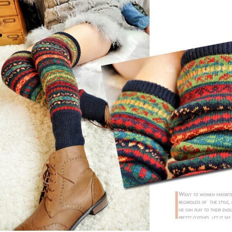 Geometric Tribal Leg Warmers Leg Warmers