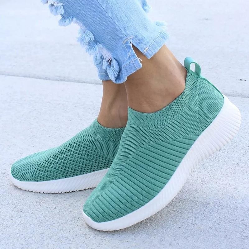 Flat Knitting Sock Sneakers Shoes 