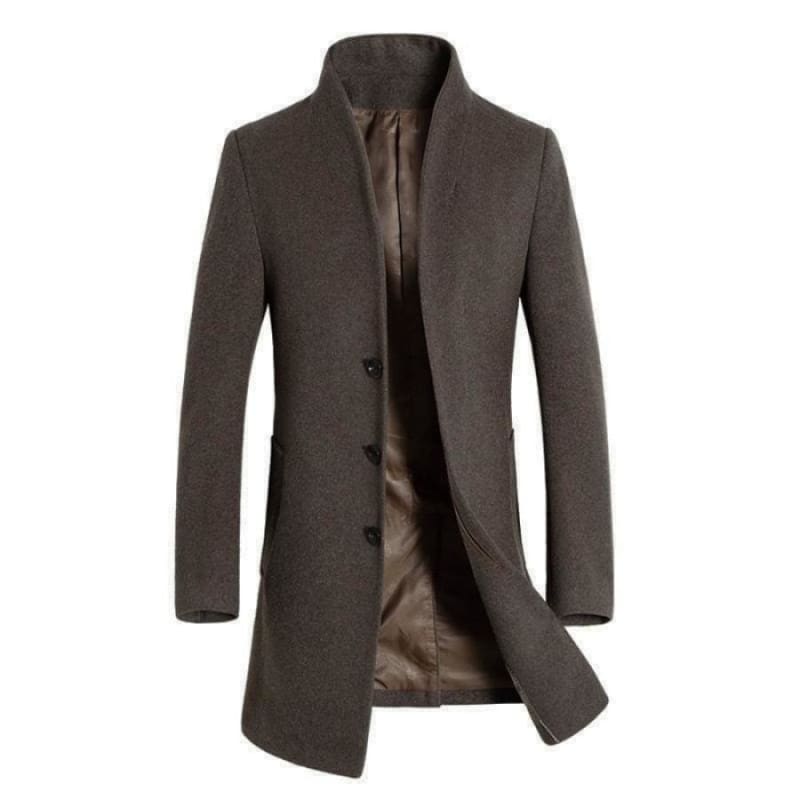Winter Woolen Long Peacoat Mens Slim Fit Wool Blends Sk Fashion 611 ?v=1592051823