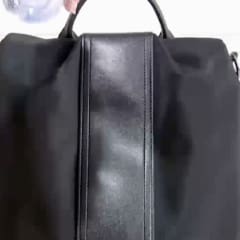 Leather Anti-Theft Backpack