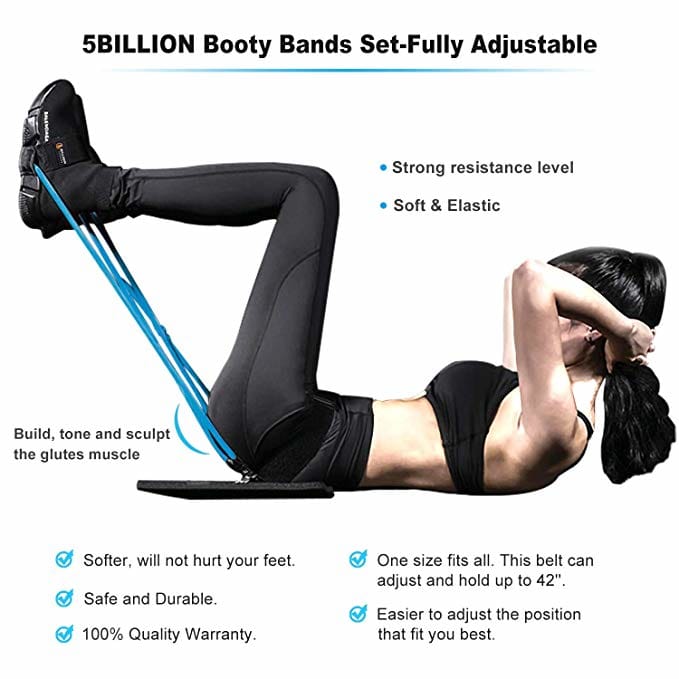 Resistance Bands for Muscle Butt Legs