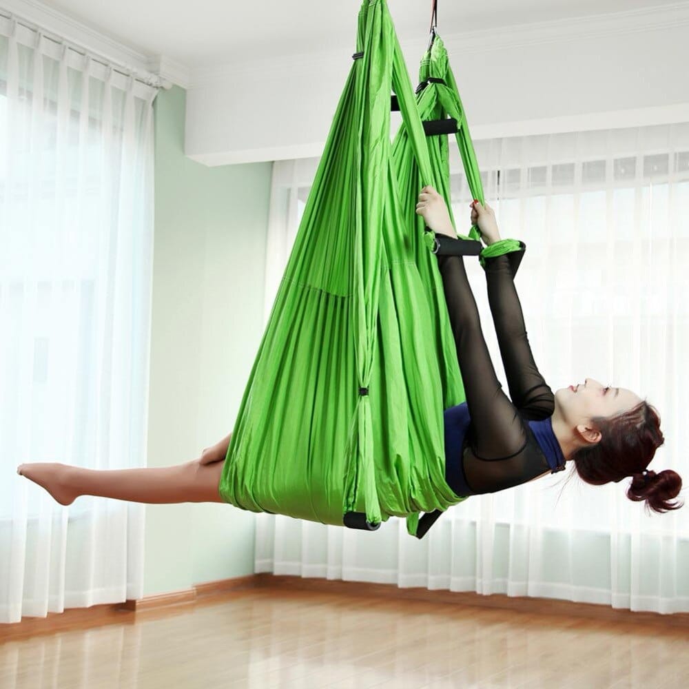 Yoga Hammock Home Gym Hanging Belt Swing