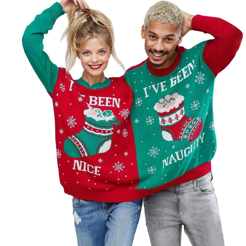 Christmas Couples Sweaters and Pullovers