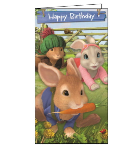 Peter Rabbit Birthday card | Nickery Nook Bedale