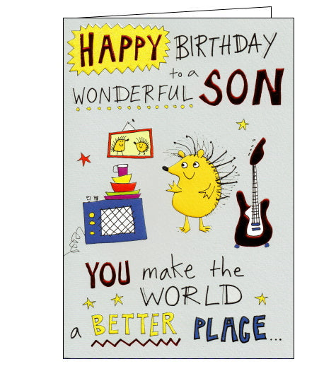 For an Amazing Son 60th Birthday card – Nickery Nook