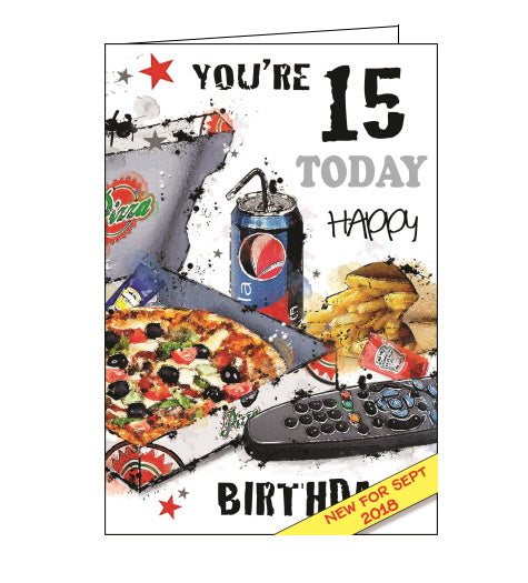 15th Birthday cards, 15 today – Nickery Nook