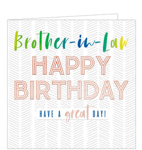 Brother-in-Law Birthday card – Nickery Nook