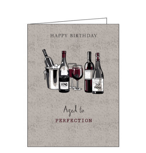 Aged to Perfection - birthday card – Nickery Nook