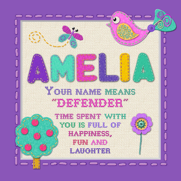 Heartfelt Names Amelia Nickery Nook