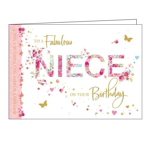 To a Fabulous Niece - birthday card – Nickery Nook