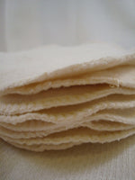 Natural Cotton Flannel Reusable Cloth Nursing Pads - 4 Sets Value Pack - F601