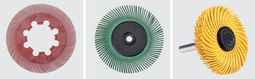 Bristle Discs and Brushes for Woodworking and Metal Fabricating Applications