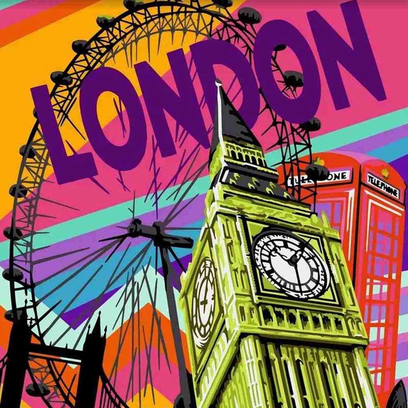 London – 🎨 DIY - Malen nach Zahlen