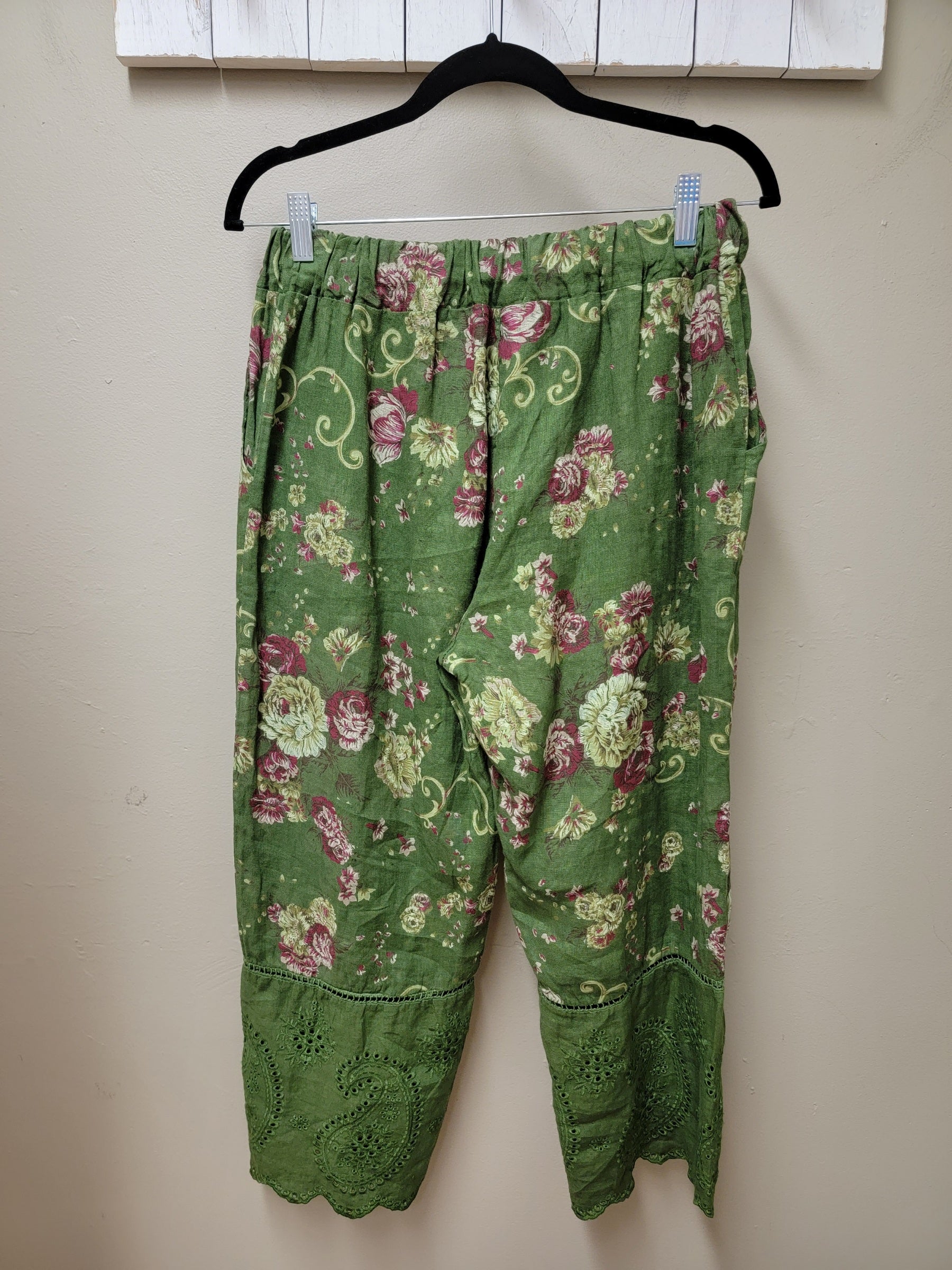 Gymboree pants  Linen blend pants, Seersucker pants, Embroidered pants