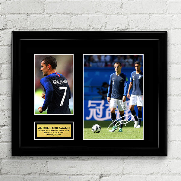 Antoine Griezmann France National Football Team Fifa World Cup 201 Autograph101