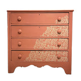 Cottage Dresser with Flowers