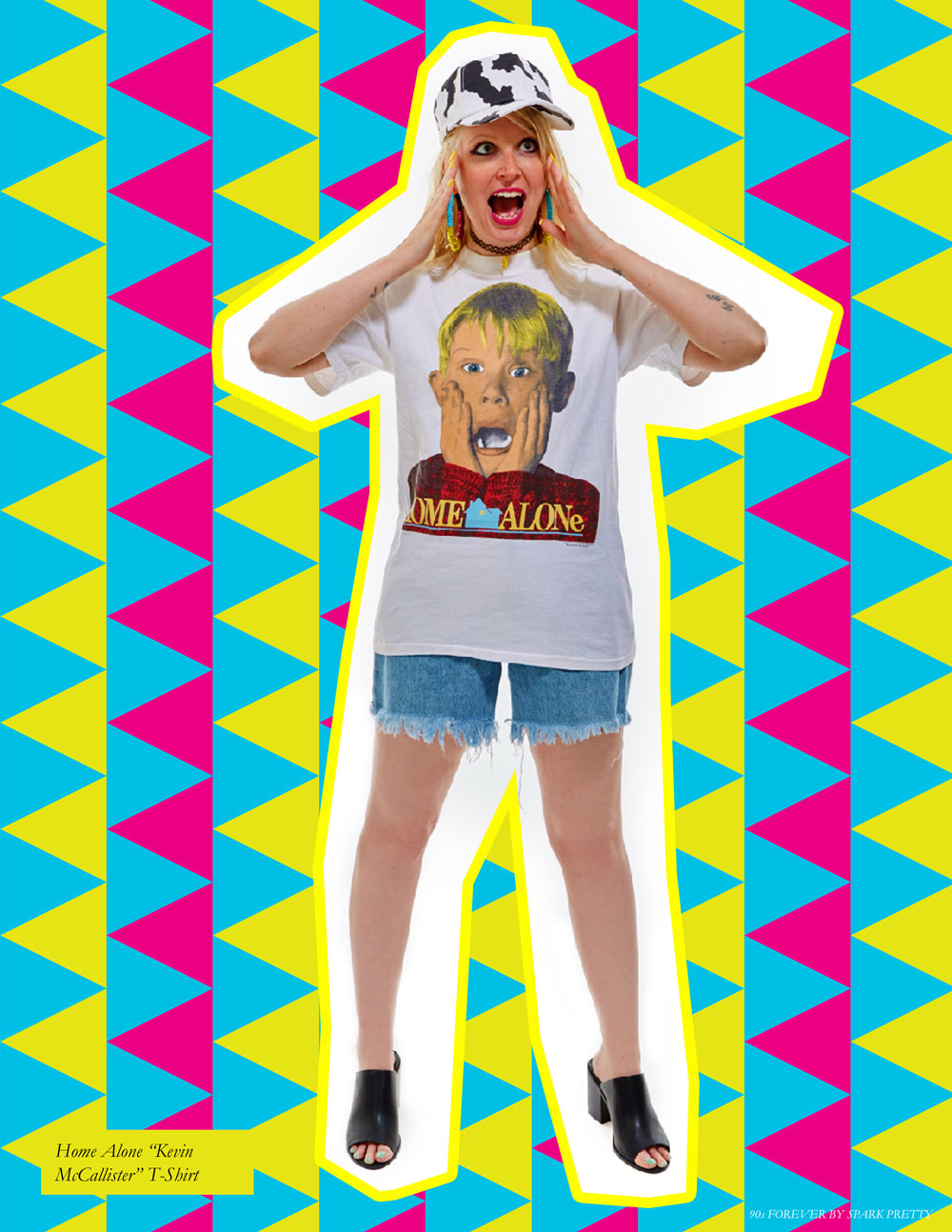 90s Forever Retro Vintage Fashion Apparel Lookbook - Home Alone T Shirt