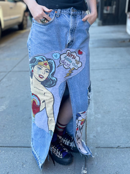 CUSTOM patchwork jeans – REMYGIRL reworks