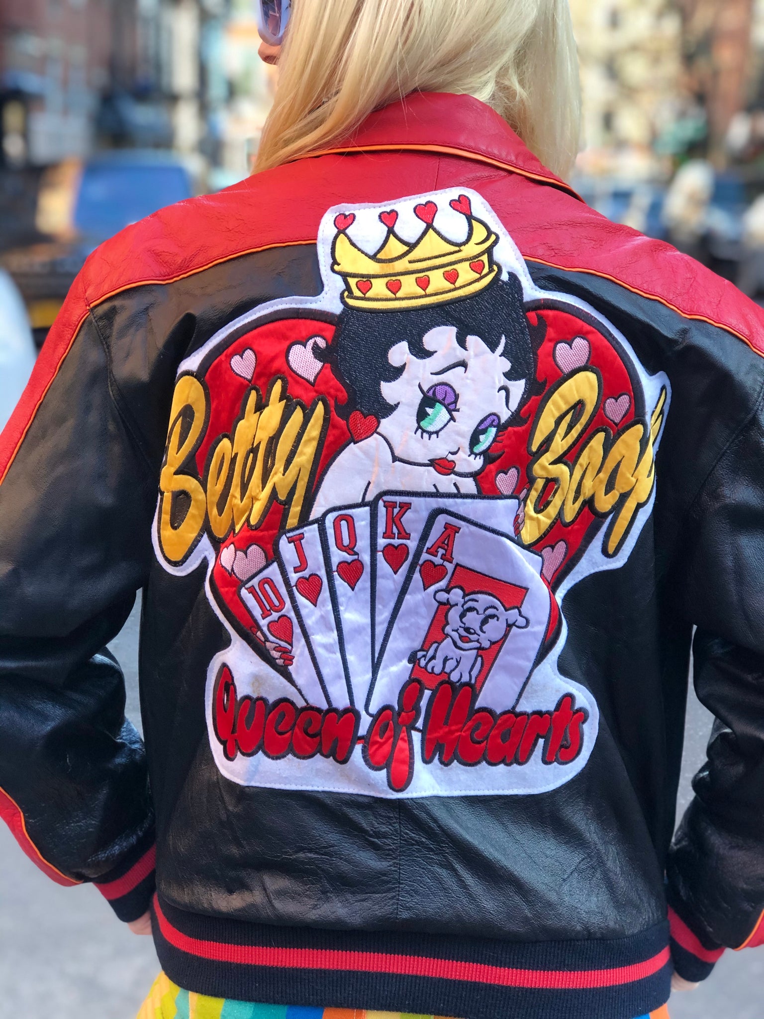betty boop leather jacket
