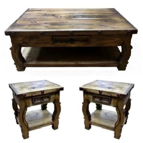 Canyon Trunk Coffee Table Set – Rustic Furniture Depot