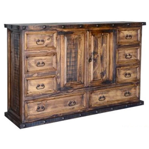 Ponderosa Large Dresser Rustic Furniture Depot