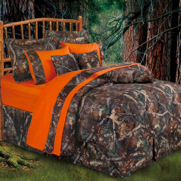 Oak Camo Comforter Set Rustic Furniture Depot