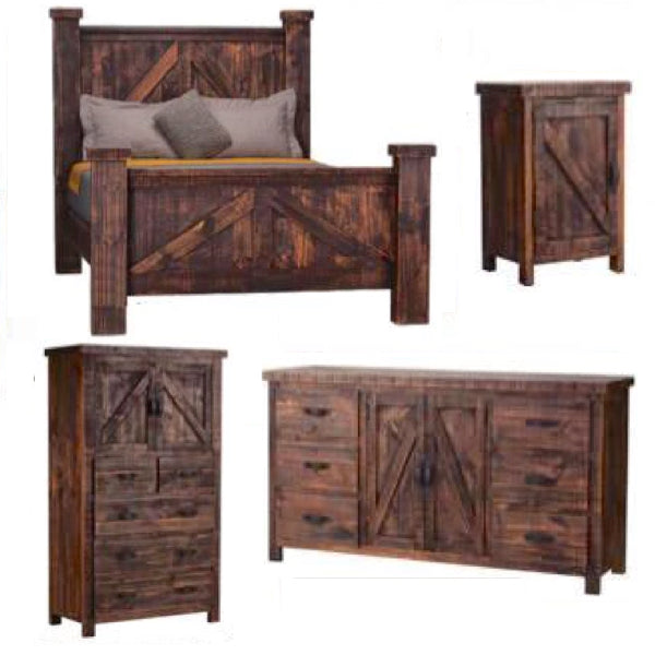 Ranch Bedroom Set Rustic Furniture Depot