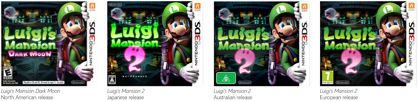 Why is Luigi's Mansion 2 Called Luigi's Mansion Dark Moon in North Ame