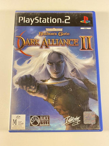 Baldur's Gate Dark Alliance II Case and Manual Only No Game