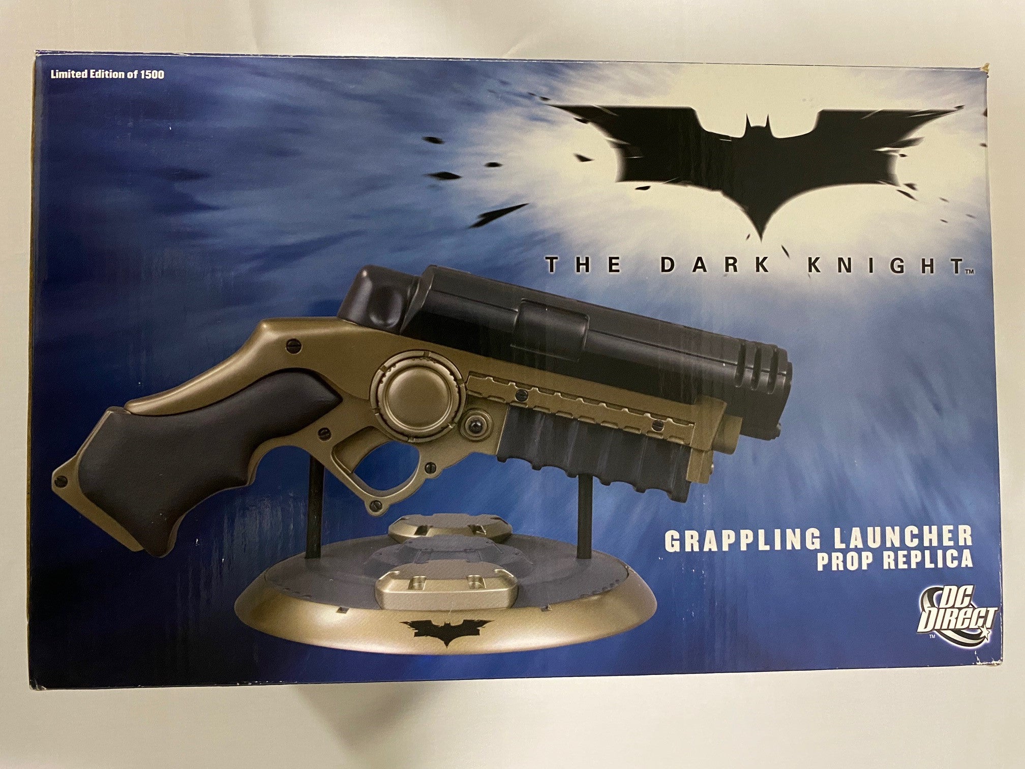 DC Direct Dark Knight Batman Grappling Launcher Prop Replica | GameFleets