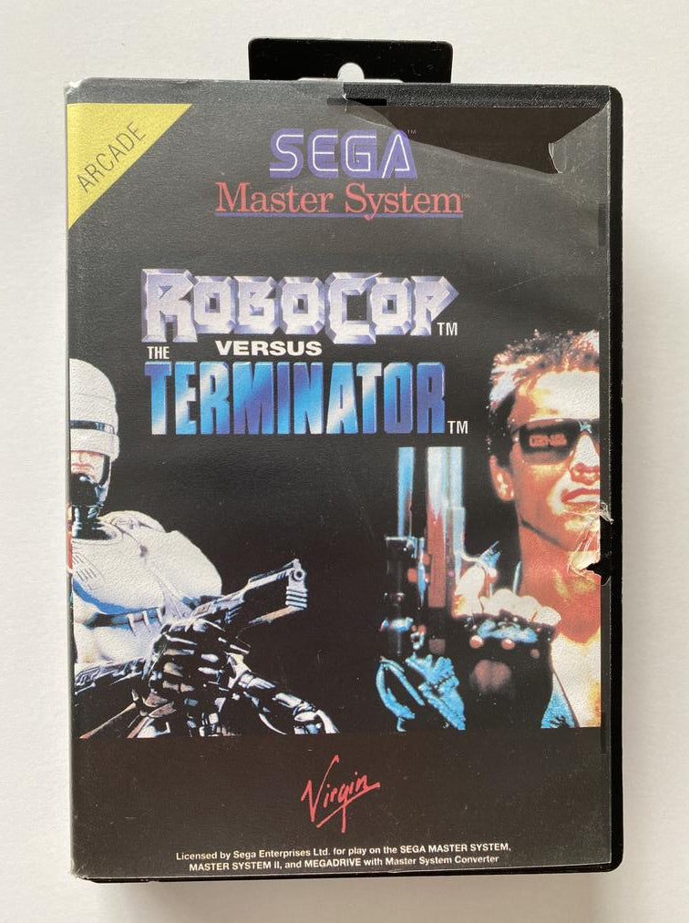 セガマスターシステム ROBOCOP VERSUS THE TERMINATOR テレビゲーム