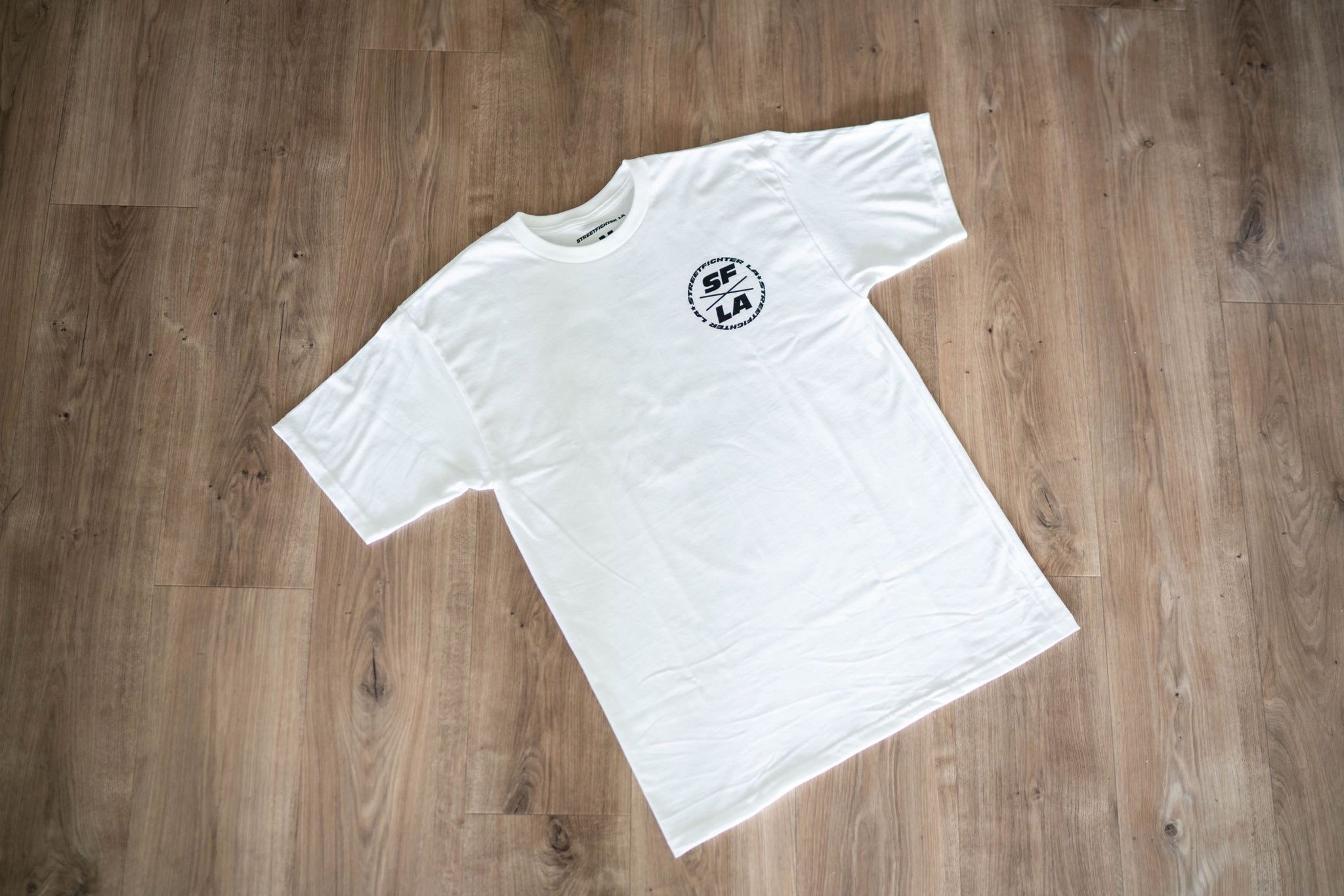 StreetFighter LA Logo T-shirt (White) – STREETFIGHTER LA